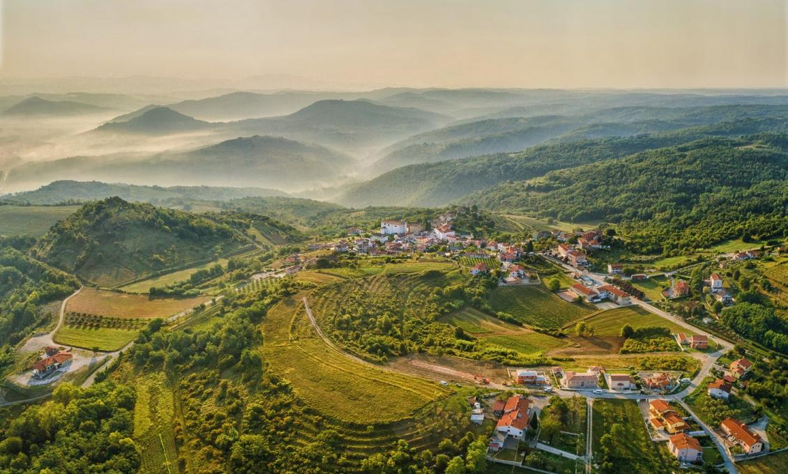 Wine road of the Poreština region